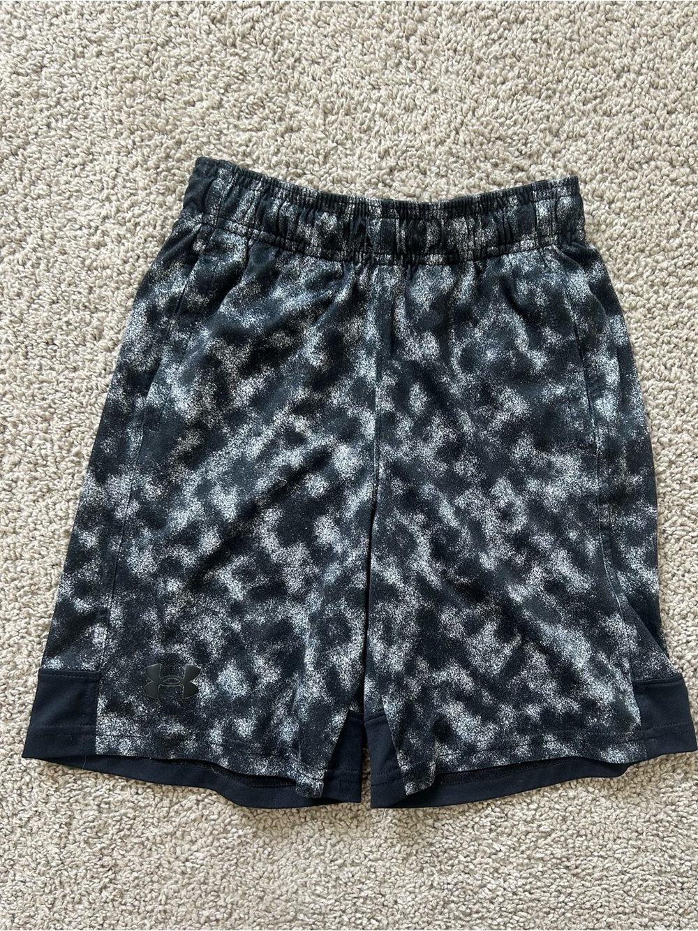 Under Armour Black & Gray Performance Shorts